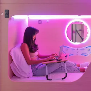 Berloga Capsule Jbr Капсульный отель
